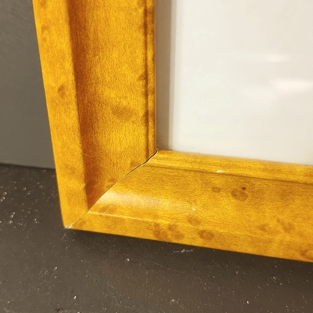 Golden oak stickered Picture Frame 22x18in